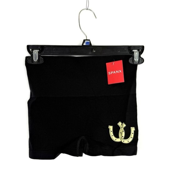 Spanx Women’s Black Shaping Boy Short Underwear Size Small, 6-Pack - Picture 1 of 3